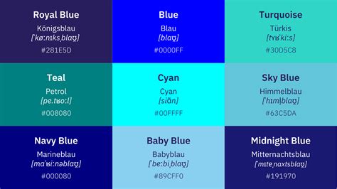 Colors in German: 90 Mesmerizing Shades From Lilac to Lemon