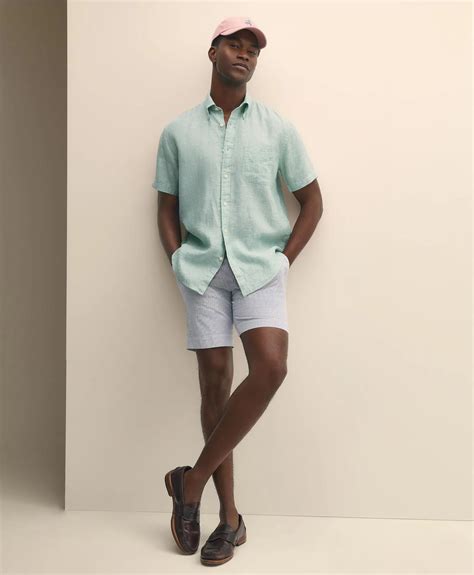 Mens Seersucker Shorts | Brooks Brothers