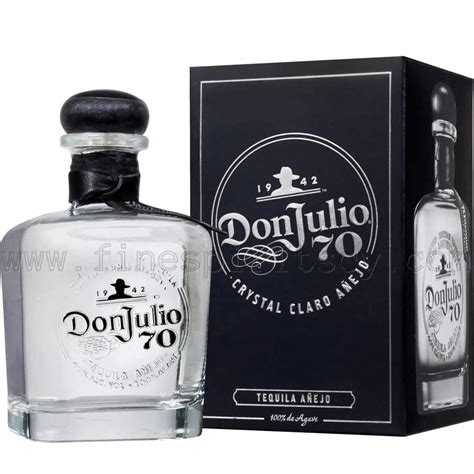 Don Julio 70 Cristalino Anejo 700ml 35%