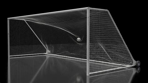 Animated Soccer Ball Hits the Goal 3D model | 3D Molier International