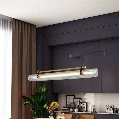 STODE® Gold Acrylic LED Chandelier Pendant Lamp – 3 Color Changing - M ...