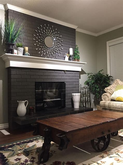 Easy How To Paint A Brick Fireplace Ideas - Fireplace Ideas
