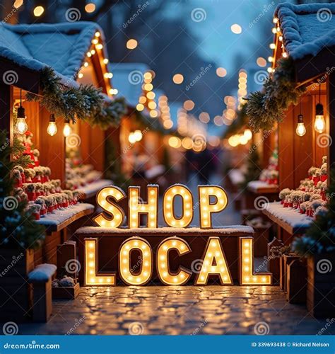 Shop Local Market Event Sign 的图像结果