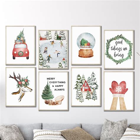 Christmas Wall Art Printables | FREE Printable HQ