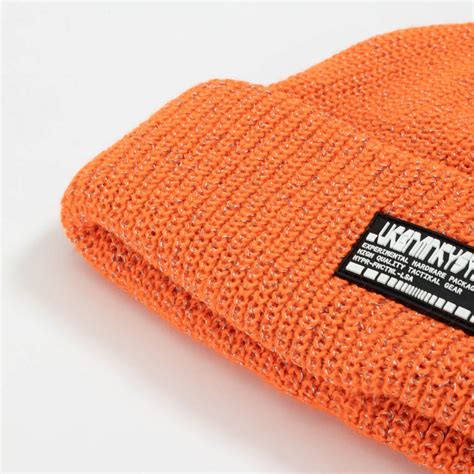 Buy Recycled Fisherman Orange Beanie Online – Urban Monkey®