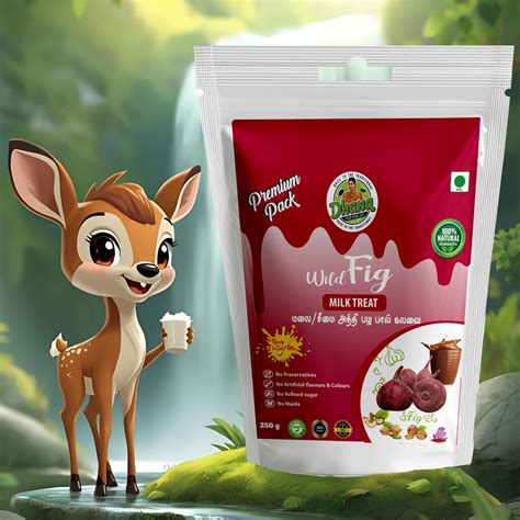 Country Fig Milk Treat / நாட்டு அத்தி பழ பால் கலவை – Dhanas Foods