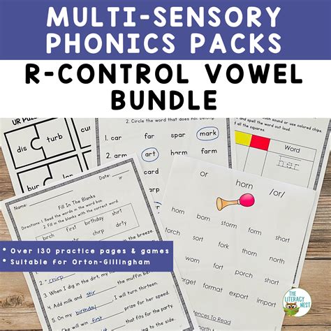R Controlled Vowel Worksheet R Controlled Vowels Worksheets Bossy R