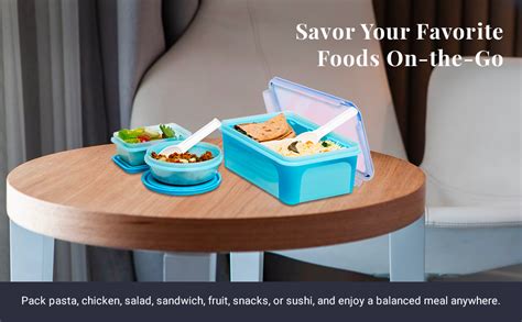 Buy UNICA 1K Office Lunch Box with Pouch, Compartment Lunch Containers ...