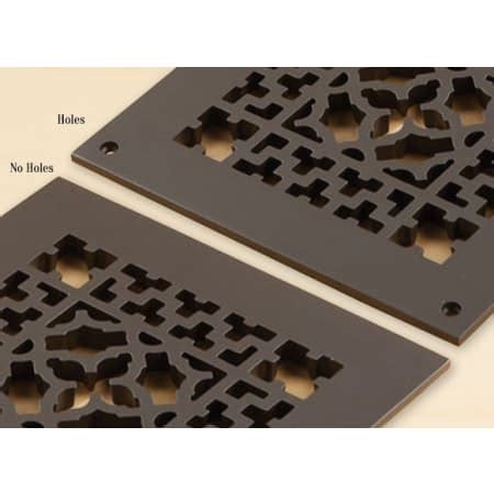 Reggio Registers 610-H Scroll Series 4" x 8" Grille with Mounting Holes ...