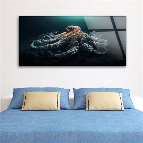 Ocean Octopus in Aquatic World: Marine Art – thedecorark