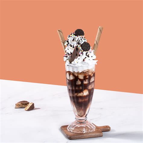 Monin Tiramisu Brownie Freak Shake: A Decadent Fusion