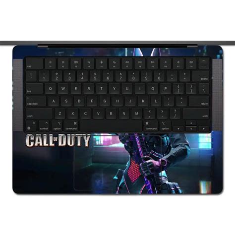 Call of Duty Cyberpunk Bunny Mask Character Laptop Skin for MacBook ...