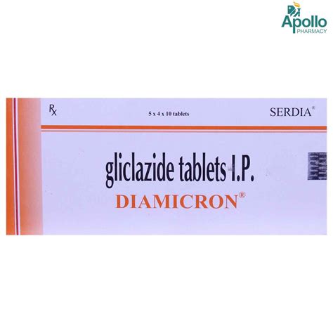 Diamicron Tablet | Uses, Side Effects, Price | Apollo Pharmacy