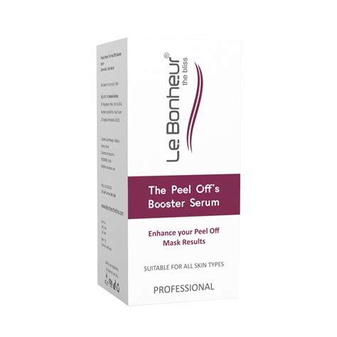 Le Bonheur.. The Peel Off’s Booster Serums | Pre Peel Serum | Hydrate ...