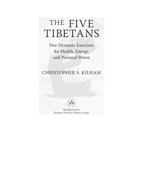 SOLUTION: The five tibetans five dynamic exercises for health energy ...