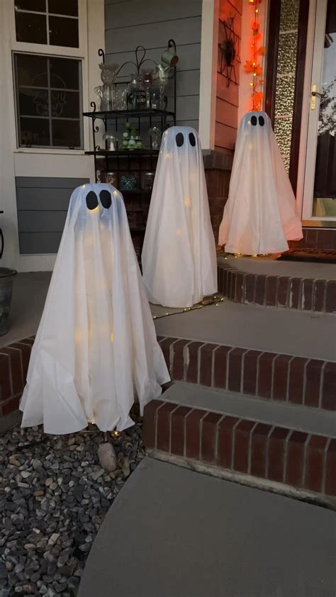 Diy halloween ghost decoration tutorials – Artofit