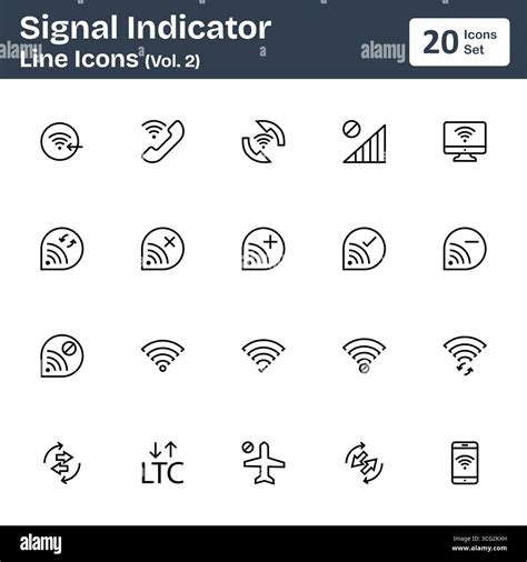 Wifi signal strength Stock Vector Images - Alamy