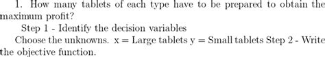 Image result for Schamms Algebra Linear Programming Word Problems