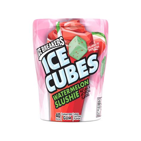 Ice Breakers Ice Cubes Watermelon Slushie Flavor Sugar Free Gum - Shop ...