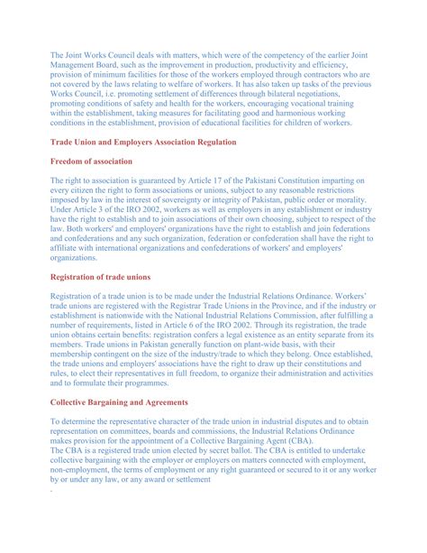 Labour Law Pakistan | PDF