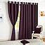 Buy Story@Home Blackout Door Curtains 7 Feet Long Set of 2 | Plain ...