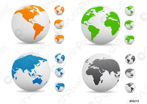 Multi Colored Globe Vector 的图像结果