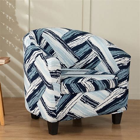 club stoel hoes met bloemenprint stretch fauteuil hoezen 1-delige club ...