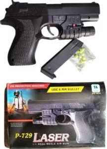 Tricolor PUBG Shooting Toy Gun for Kids. | with Soft Crystal Guns ...
