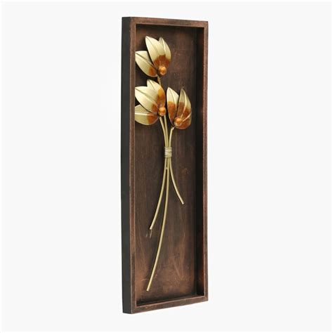 Buy VEDAS Mystical India Metal Leaf Wall Accent from Vedas at just INR ...