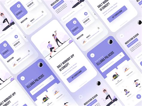Fitness Mobile Ui