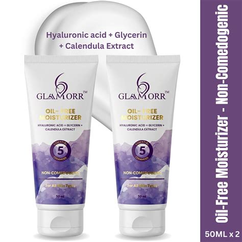 Acne-Safe Oil-Free Moisturizer | Glamorr HA + Ceramides – GLAAMORR