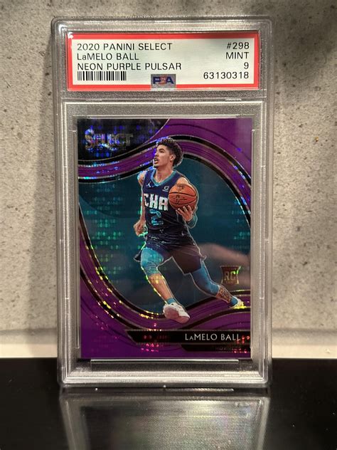 New Lamelo Ball Rookie Card, Rarest in my Collection Neon Purple FOTL ...
