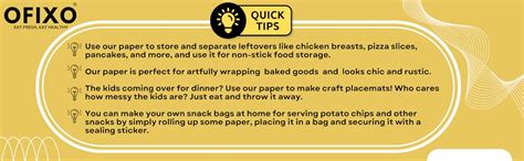 OFIXO 50 Meter Food WRAP Multipurpose Food Wrapping (Pack of 1 ...