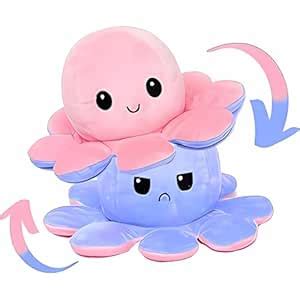 MiniSteps Reversible Octopus Plush Toy for Kids | Ultra-Soft & Washable ...