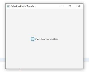 Image result for Close JavaFX Window
