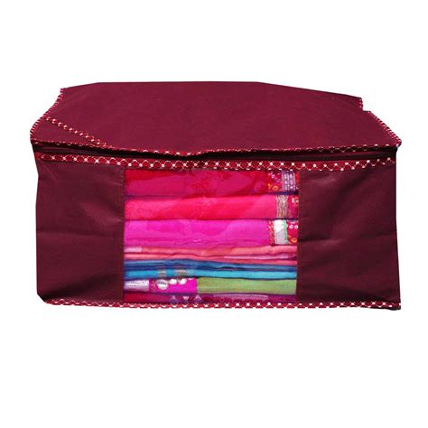 Ascension 9inch Non Woven Saree Cover Set Saree Cover Designer/Wardrobe ...