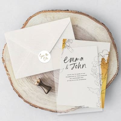 Koyal Wholesale Save The Date Sticker, Cursive Gold India | Ubuy