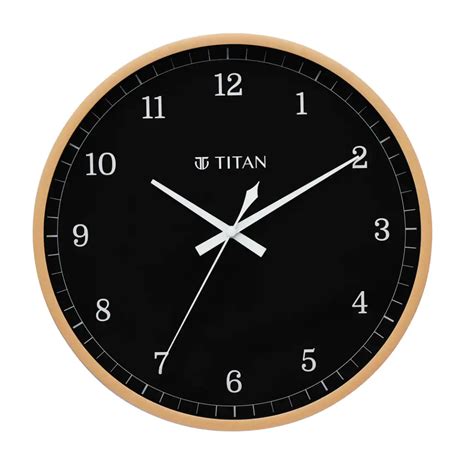 Titan Classic Off White Wall Clock with Silent Sweep Technology - 29.5 ...