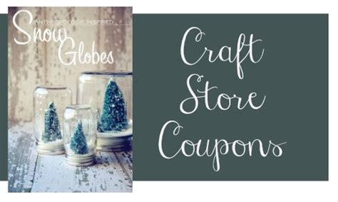 Craft Store Coupons| Michaels, Hancocks, Joanns + More :: Southern Savers