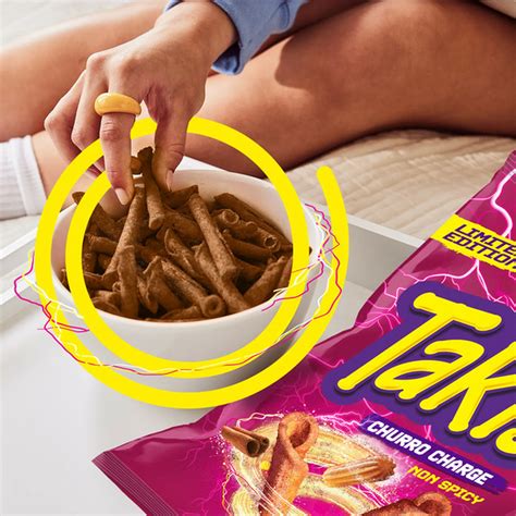 Takis Churro Charge Rolled Tortilla Chips Bag (9.9 oz) Delivery or Pickup Near Me - Instacart