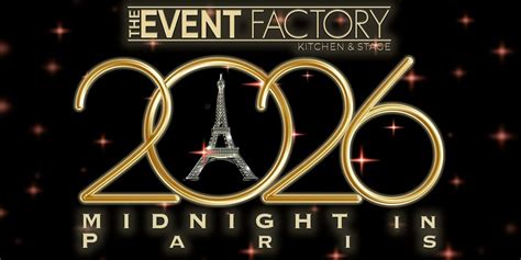Midnight in Paris NYE at The Event Factory, The Event Factory, Warwick ...