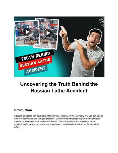 PPT - Uncovering the Truth Behind the Russian Lathe Accident PowerPoint ...