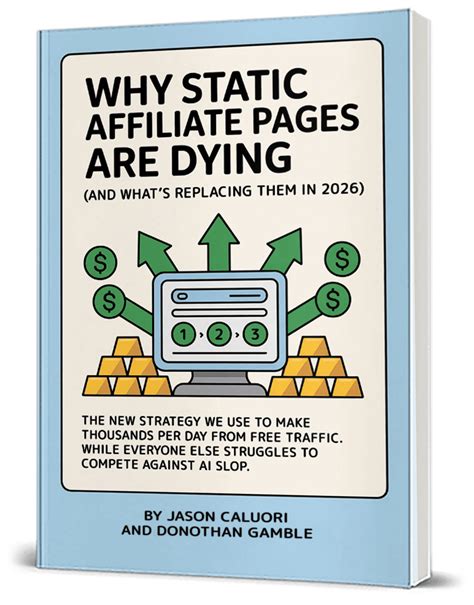 Why Static Affiliate Pages Are Dying – Stealth Streams