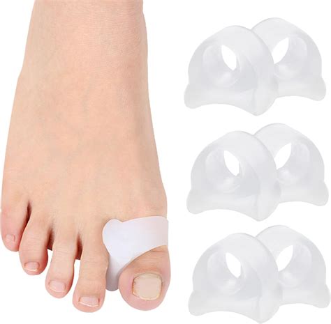 Amazon.com: Gel Toe Spacers 12pcs to Restore Toes to Their Original Shape, Big Toe Separators ...