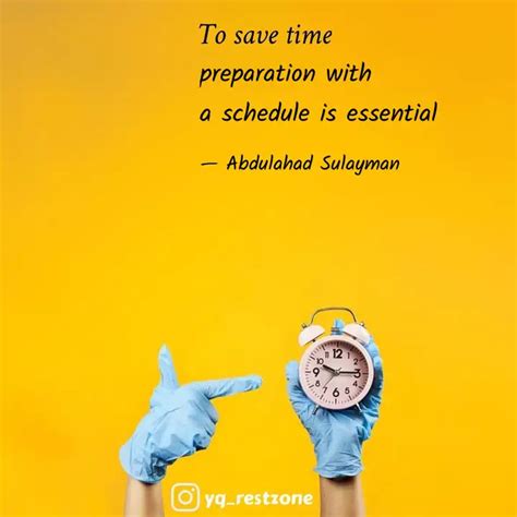 preparation with a schedu... | Quotes & Writings by Abdulahad Sulayman ...