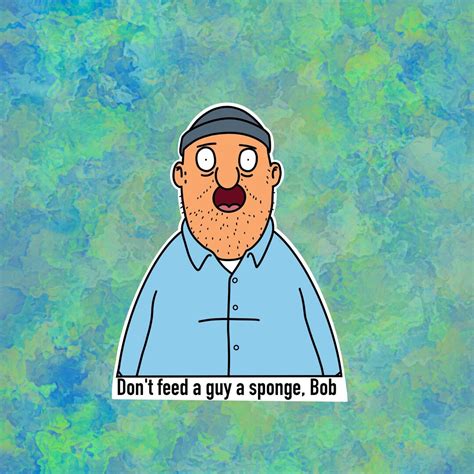 Bob's Burgers Teddy Laptop Sticker - Etsy