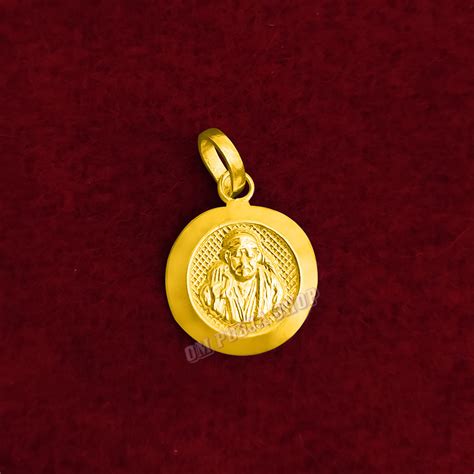 Buy Saibaba Round Shape Designer Pendant online