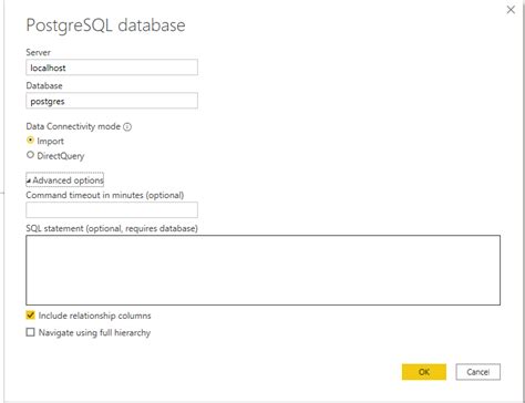 Get Data from Postgres does not import relationshi... - Microsoft ...