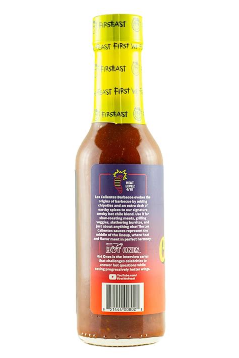 HOT ONES Los Calientes Barbacoa Hot Sauce - 5 fl. oz. India | Ubuy