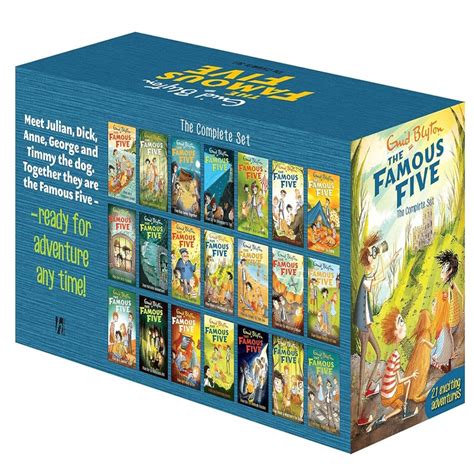 Enid Blyton The Famous Five The Complete Set Of 21 Books — Toycra